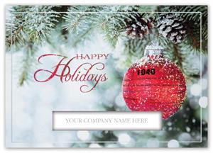 H15636 - N5636 Count Your Blessings Accountant Holiday Cards 7 7/8 x 5 5/8