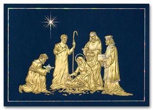 H59958 Religious Christmas Cards - Pure Joy
