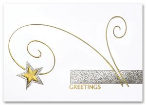 HH10019 Star Flair Holiday Cards