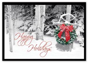 HP15304 - N5304 Friendly Welcome Holiday Cards 7 7/8 x 5 5/8