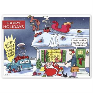 HP16319 - N6319 Holiday Policy Insurance Holiday Cards 7 7/8 x 5 5/8