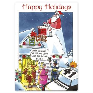 HP16327 - N6327 Call Security Holiday Cards 5 5/8 x 7 7/8