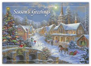 HP3316T Christmas Dream Budget Holiday Cards 7 7/8 x 5 5/8