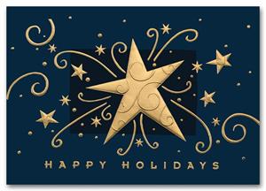 H55942 Wintry Business Holiday Cards