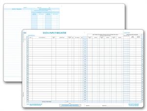 J484 Data Input Register Duplicate Set 17 x 11