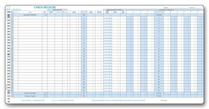 JD483 Accounts Payable Disbursements Journal 22 1/4 X 11