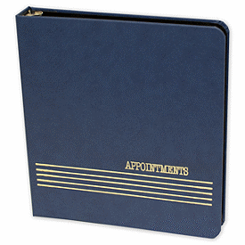 M5756 TimeScan Dayscan Hardcover Binder 8 1/2 x 11