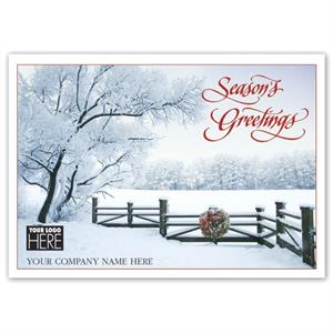 MT14041 Sugar Branches Holiday Logo Cards 7 7/8 x 5 5/8