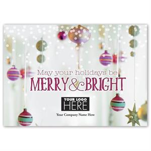 MT16014 So Bright Holiday Logo Cards 7 7/8 x 5 5/8