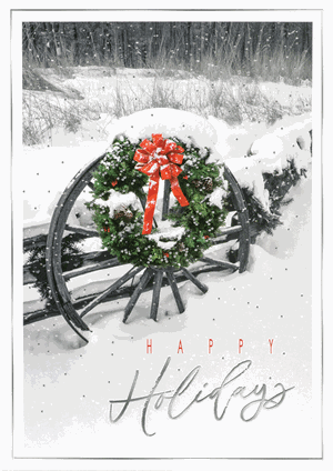 H17686 - N7686 Country Bliss Holiday Cards 5 5/8 x 7 7/8