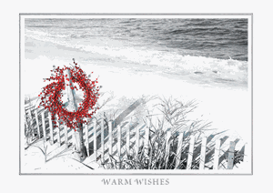 H17690 - N7690 Seasonal Retreat Holiday Cards 7 7/8 x 5 5/8