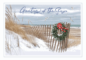 HP17302 - NN7302 Seashore Greetings Holiday Cards 7 7/8 x 5 5/8
