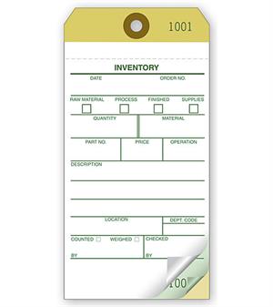 R570 Inventory Tags 3 1/8 x 6 1/4