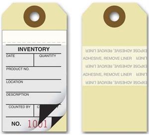 R573 Inventory Mini Tag 1 5/8 x 3 1/4