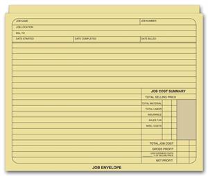 R715 Job Jacket 9 3/8 x 11 3/4