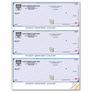 SDLA105 - SSLA105 High Security 3 To A Page Laser Check 22 Security Features 8 1/2 x 11