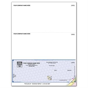 SDLB100 - SSLB100 High Security Laser Bottom Check 22 Security Features 8 1/2 x 11