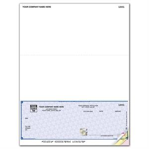 SDLB135 - SSLB135 High Security Laser Bottom Check 22 Security Features 8 1/2 X 11