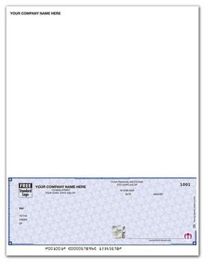 SDLB250 High Security Laser Bottom A/P Check 22 Security Features 8 1/2 x 11