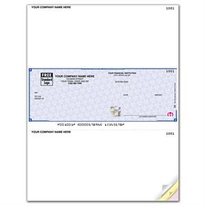 SDLM107 - SSLM107 High Security Laser Middle Check 22 Security Features 8 1/2 X 11