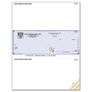 SDLM108 - SSLM108 High Security Laser Middle Check 22 Security Features 8 1/2 X 11