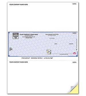 SDLM120 - SSLM120 High Security Laser Middle Check 22 Security Features 8 1/2 x 11