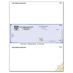 SDLM130 - SSLM130 High Security Laser Middle Check 22 Security Features 8 1/2 x 11