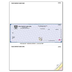 SDLM135 - SSLM135 High Security Laser Middle Check 22 Security Features 8 1/2 X 11