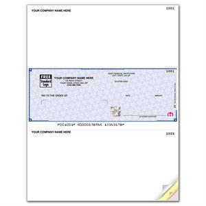 SDLM174 - SSLM174 High Security Laser Middle Check 22 Security Features 8 1/2 X 11