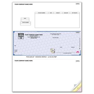 SDLM201 - SSLM201 High Security Laser Middle Check 22 Security Features 8 1/2 X 11