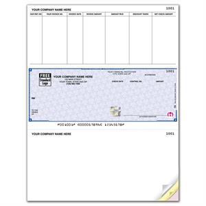 SDLM205 - SSLM205 High Security Laser Middle Check 22 Security Features 8 1/2 x 11