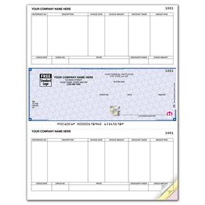 SDLM226 - SSLM226 High Security Laser Middle Check 22 Security Features 8 1/2 X 11