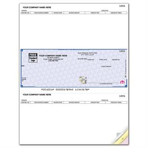 SDLM228 - SSLM228 High Security Laser Middle Check 22 Security Features 8 1/2 X 11