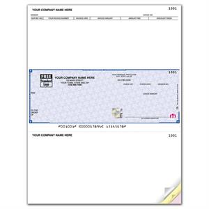 SDLM232 - SSLM232 High Security Laser Middle Check 22 Security Features 8 1/2 X 11