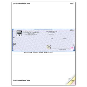 SDLM260 - SSLM260 High Security Laser Middle Check 22 Security Features 8 1/2 X 11