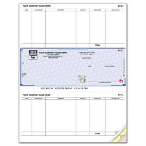 SDLM265 - SSLM265 Accounts Payable Laser Middle Checks MAS Compatible 22 Security Features 8 1/2 x 11