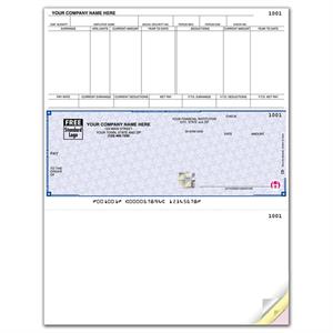 SDLM305 - SSLM305 High Security Laser Middle Check 22 Security Features 8 1/2 X 11