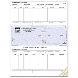 SDLM331 - SSLM331 High Security Laser Middle Check 22 Security Features 8 1/2 x 11