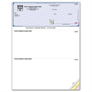 SDLT109 - SSLT109 High Security Laser Top Check 22 Security Features 8 1/2 X 11