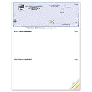 SDLT110 - SSLT110 High Security Laser Top Check 22 Security Features 8 1/2 x 11