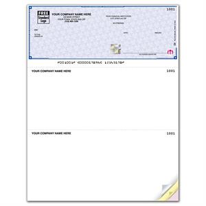 SDLT111 - SSLT111 High Security Laser Top Check 22 Security Features 8 1/2 x 11