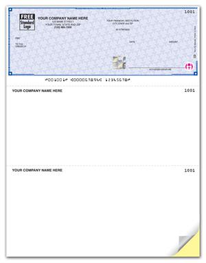 SDLT111 - SSLT111 High Security Laser Top Check 22 Security Features 8 1/2 x 11