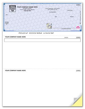 SDLT115 - SSLT115 High Security Laser Top Check 22 Security Features 8 1/2 X 11