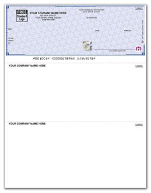 SDLT121 High Security Laser Top Check 22 Security Features 8 1/2 x 11