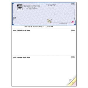 SDLT128 - SSLT128 High Security Laser Top Check 22 Security Features 8 1/2 x 11