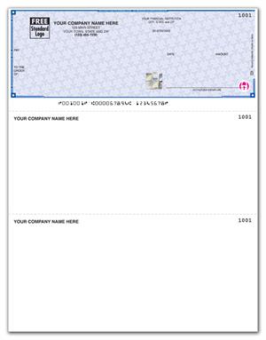 SDLT128 - SSLT128 High Security Laser Top Check 22 Security Features 8 1/2 x 11