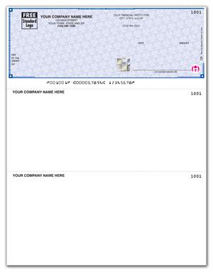 SDLT140 - SSLT140 High Security Laser Top Check 22 Security Features 8 1/2 X 11