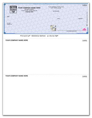 SDLT149 - SSLT149 High Security Laser Top Check 22 Security Features 8 1/2 X 11