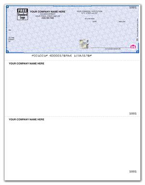 SDLT153 - SSLT153 High Security Laser Top Check 22 Security Features 8 1/2 x 11