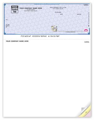 SDLT159 High Security Laser Top Check Multi-Purpose 7.5 Voucher 22 Security Features 8 1/2 x 11